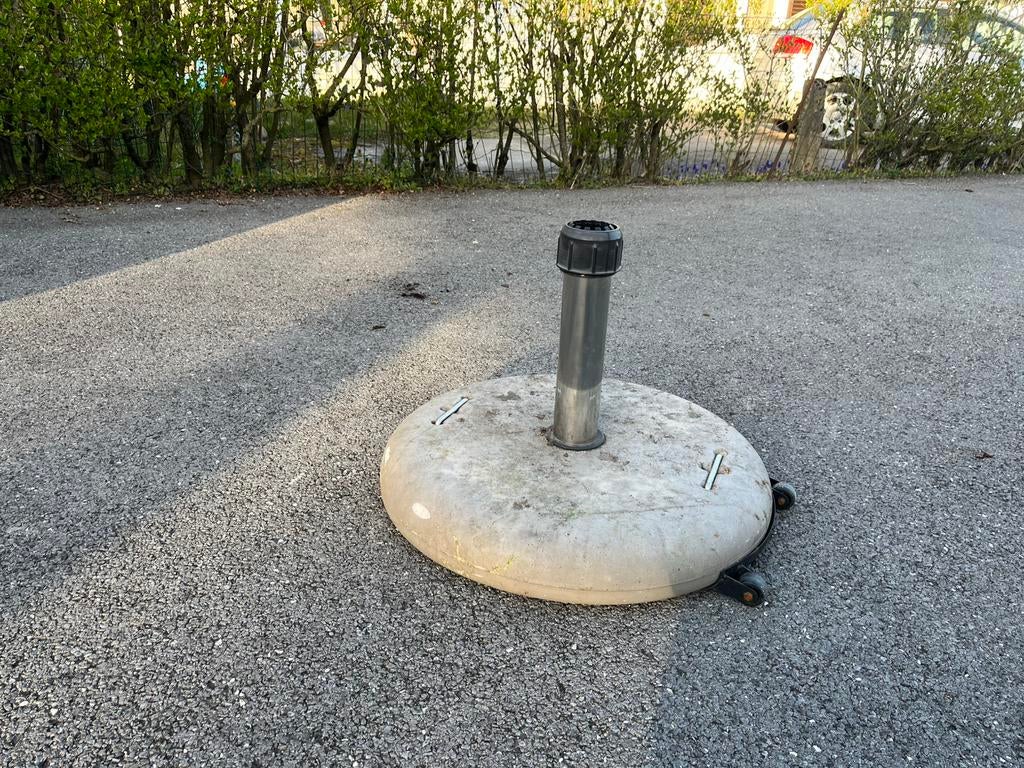 Pied de parasol, Jardin & Terrasse, Enlèvement, Comme neuf, Base de parasol