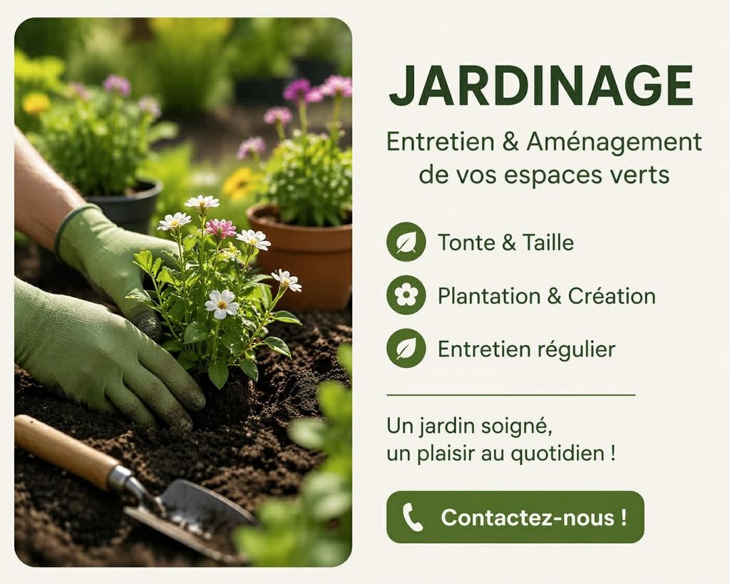 Jardinage, Offres d'emploi