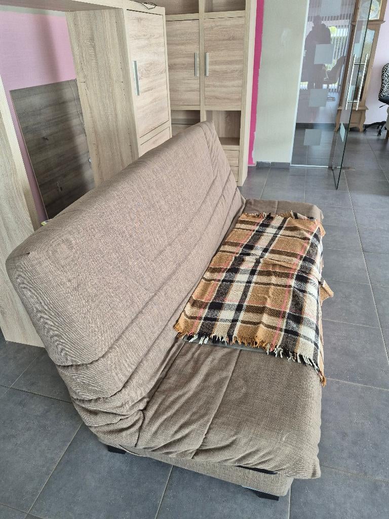 Zetelbed, Ophalen, Gebruikt, Tweepersoons, 140 cm