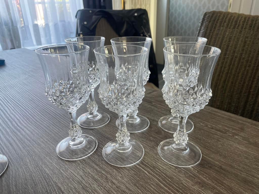 Vintage kristalglazen, Antiek en Kunst, Ophalen