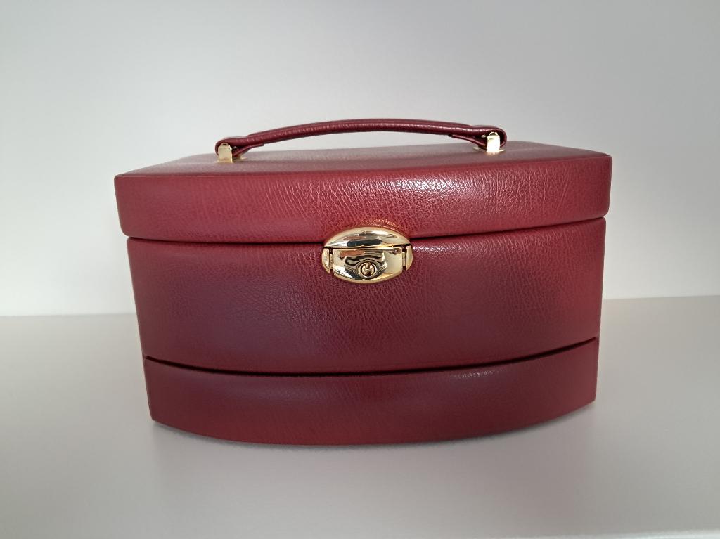 coffret à bijoux Davidts, Bijoux, Sacs & Beauté, Bijoux anciens, Enlèvement ou Envoi, Autres matériaux, Autres types