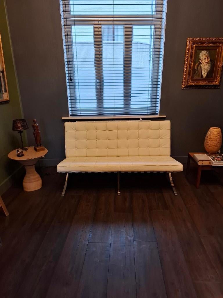 Vintage design: Barcelona Pavilion tweezit, Enlèvement, Utilisé, Deux personnes, Banc droit