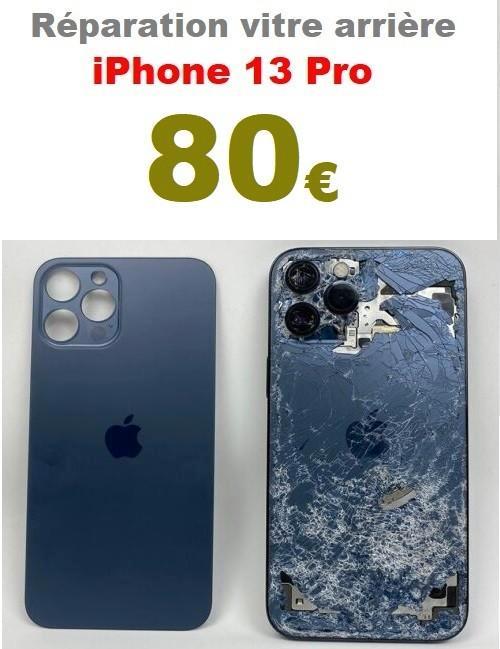 Remplacement vitre arrière iPhone 13 Pro pas cher Bruxelles, Télécoms, Téléphonie mobile | Accessoires & Pièces, Apple iPhone
