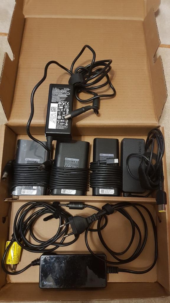 Dell Lenovo Trust-voedingen voor laptops, Audio, Tv en Foto, Opladers, Zo goed als nieuw, Ophalen of Verzenden