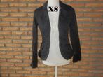 (80) - veste femme t.xs noire - H&M -, H&M, Zwart, Ophalen of Verzenden, Zo goed als nieuw
