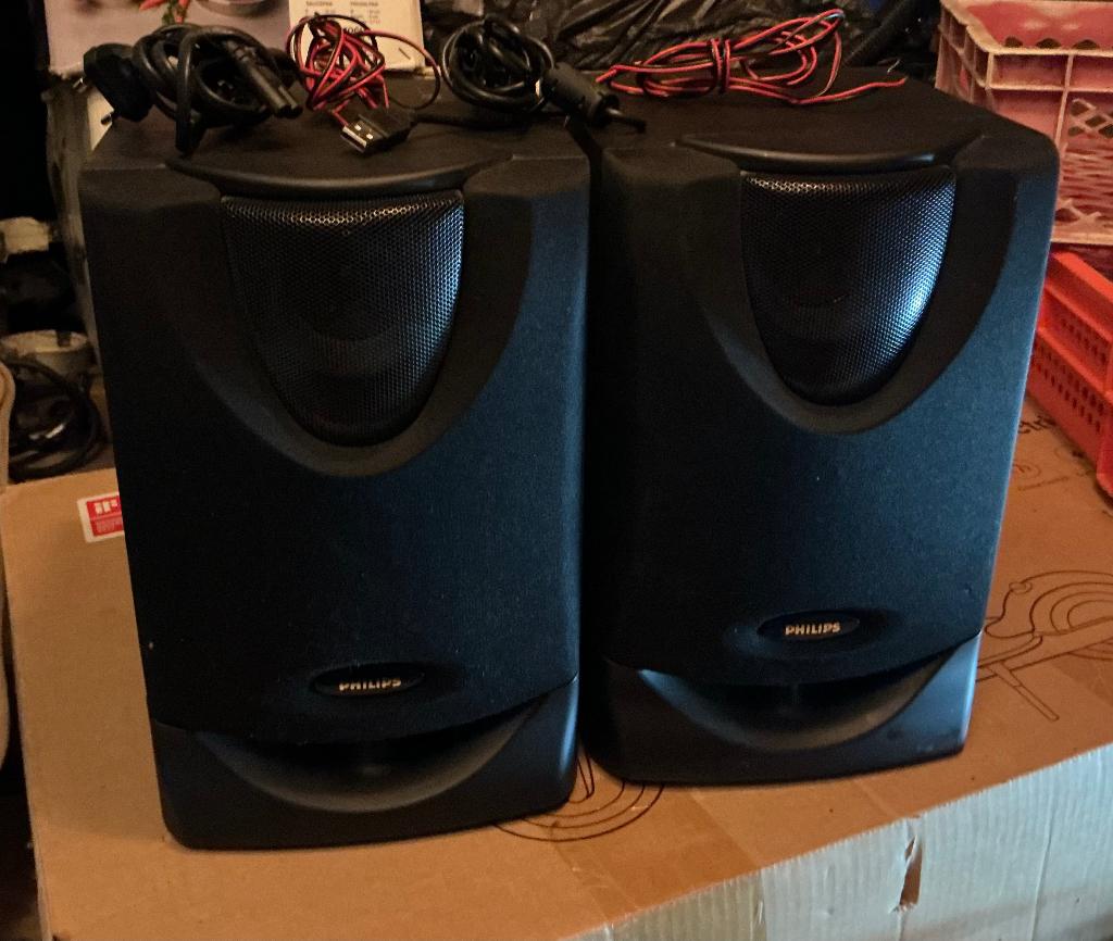 Philips FB 332/352 Speakerset – Vintage HiFi – Goede staat, Ophalen