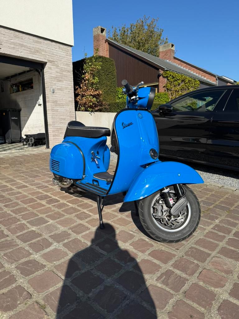 Vespa 125 GTR Quattrini 244cc, Fietsen en Brommers, Scooters | Vespa, Zo goed als nieuw, Overige modellen, Tweetakt, Ophalen