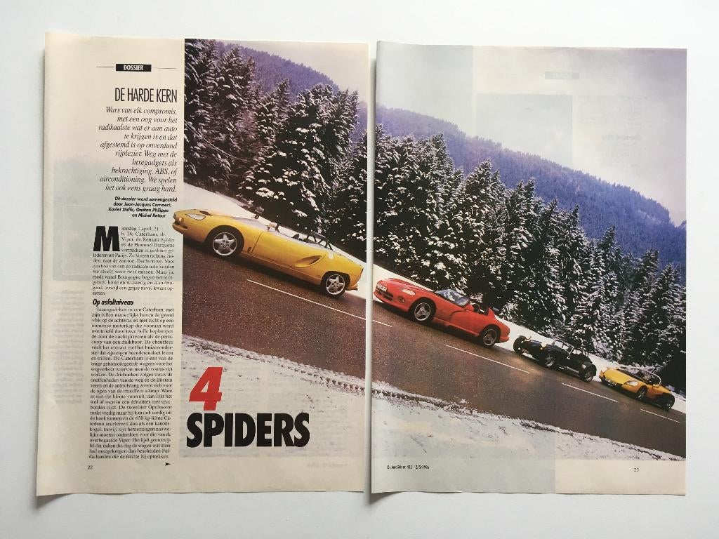 Artikel Spiders, Ophalen of Verzenden, Zo goed als nieuw, Overige merken