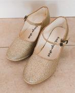 Chaussures à talons (paillettes dorées) taille 28, Garçon ou Fille, Amézing Shoe, Enlèvement, Utilisé