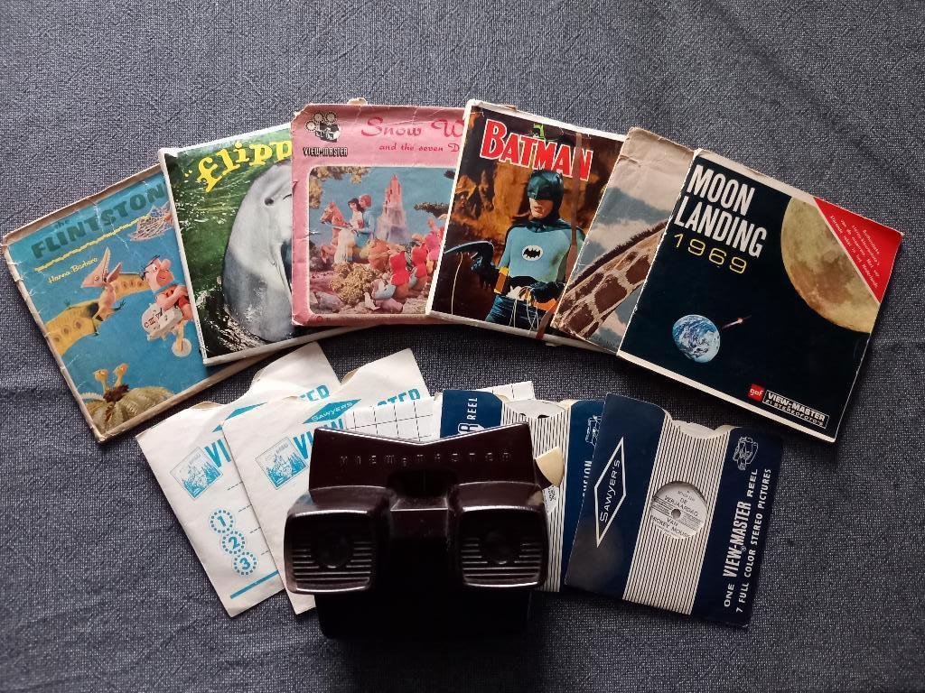 Viewmaster + schijven, Enlèvement