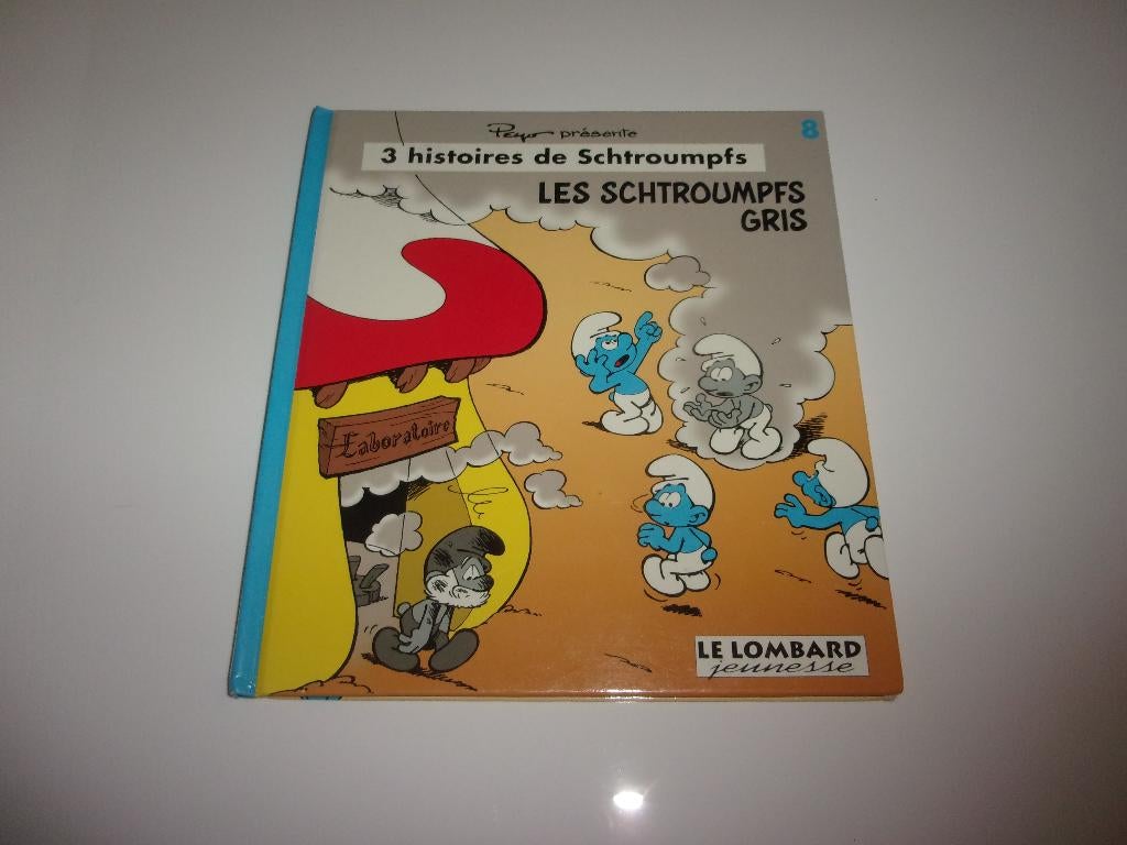 les schtroumpfs gris 3 histoires de schtroumpfs 8 bd, Enlèvement