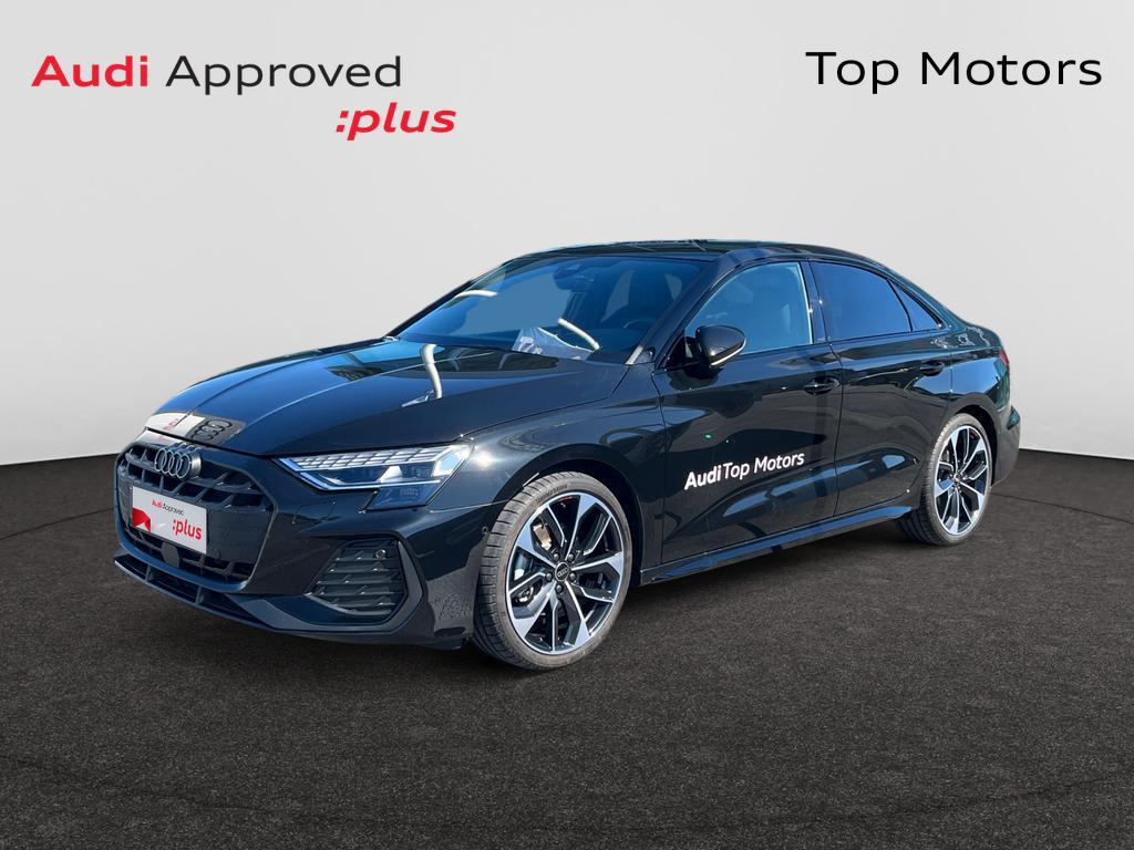 Audi A3 Sedan Audi A3 Berline Business Edition S line 35 TFS, Auto's, Audi, Automaat, Zwart, Lederen bekleding, Overige carrosserie