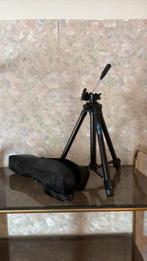 Trépied photo/vidéo Tristar avec sac de transport, bon état, TV, Hi-fi & Vidéo, Enlèvement ou Envoi, Utilisé, Trépied