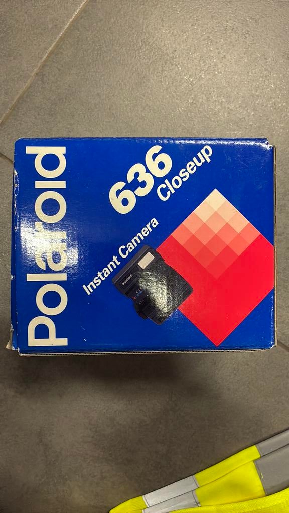 Oude polaroid camera, Audio, Tv en Foto, Ophalen, Camera