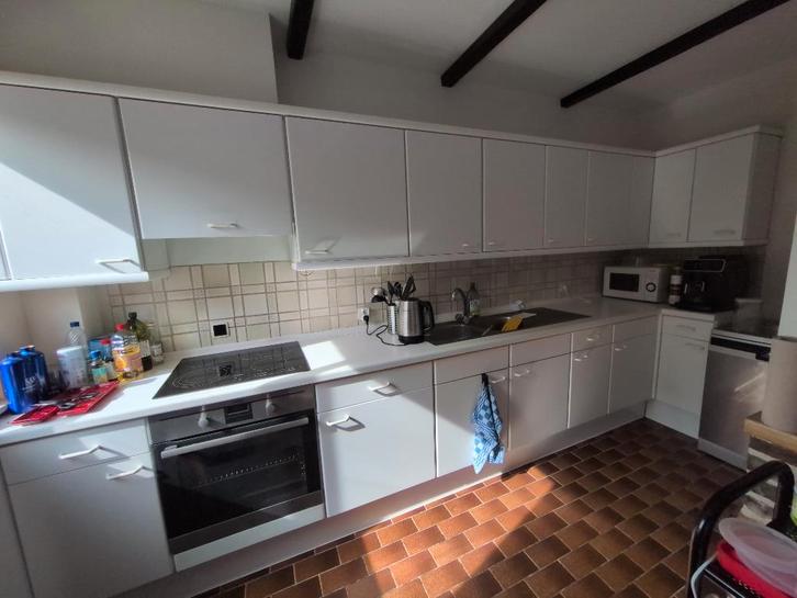 Keuken, Huis en Inrichting, Keuken | Complete keukens, Gebruikt, Enkelwandige keuken, Wit, Kunststof, Ophalen