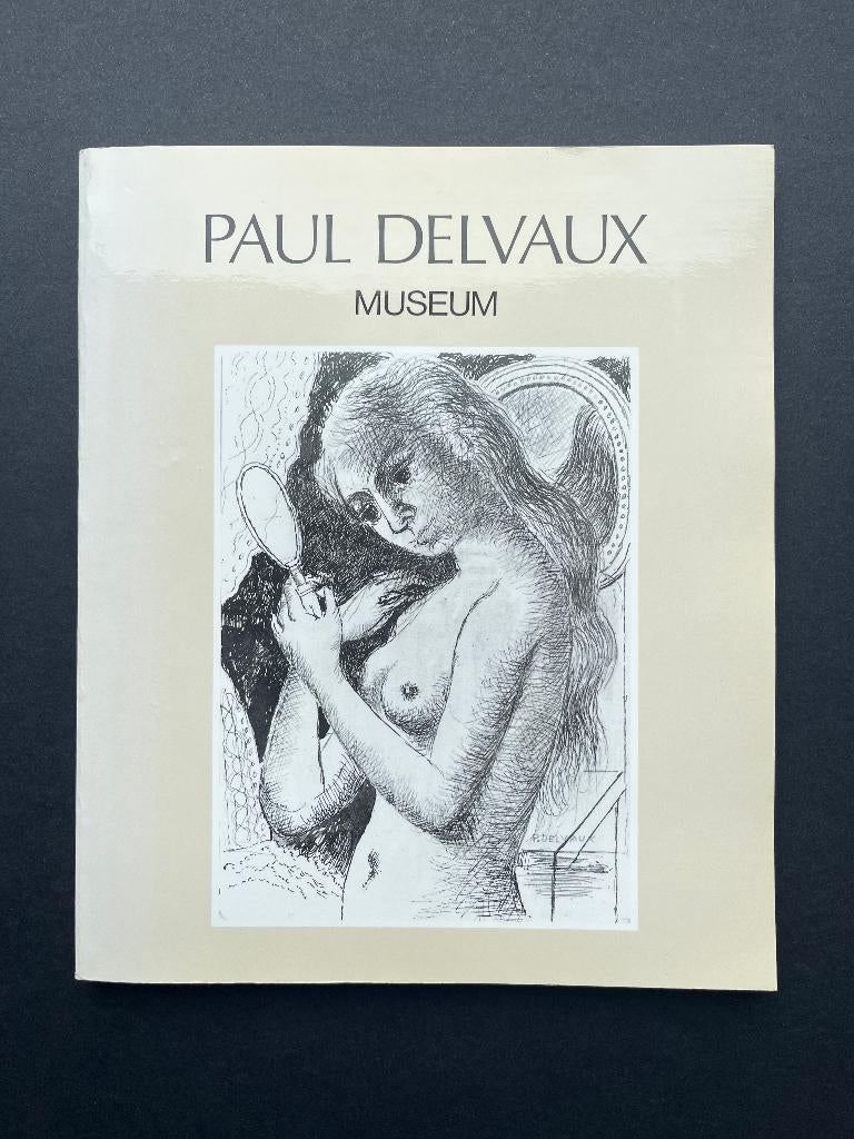 PAUL DELVAUX - MUSEUM - GESIGNEERD, Paul Delvaux, Ophalen of Verzenden, Zo goed als nieuw, Schilder- en Tekenkunst