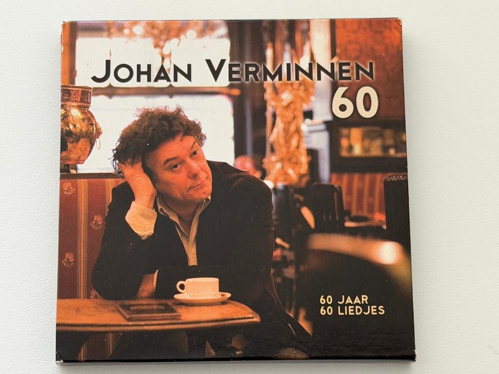 Johan Verminnen – 60 Jaar - 60 Liedjes, CD & DVD, CD | Néerlandophone, Utilisé, Chanson réaliste ou Smartlap, Coffret, Enlèvement ou Envoi