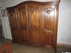 vintage massief eiken kleerkast, Antiquités & Art, Enlèvement