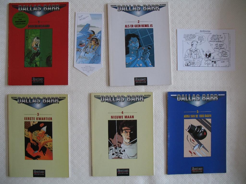 Dallas Barr, 1 ste druk, Marvano - Haldeman, Meerdere stripboeken, Ophalen of Verzenden, Zo goed als nieuw