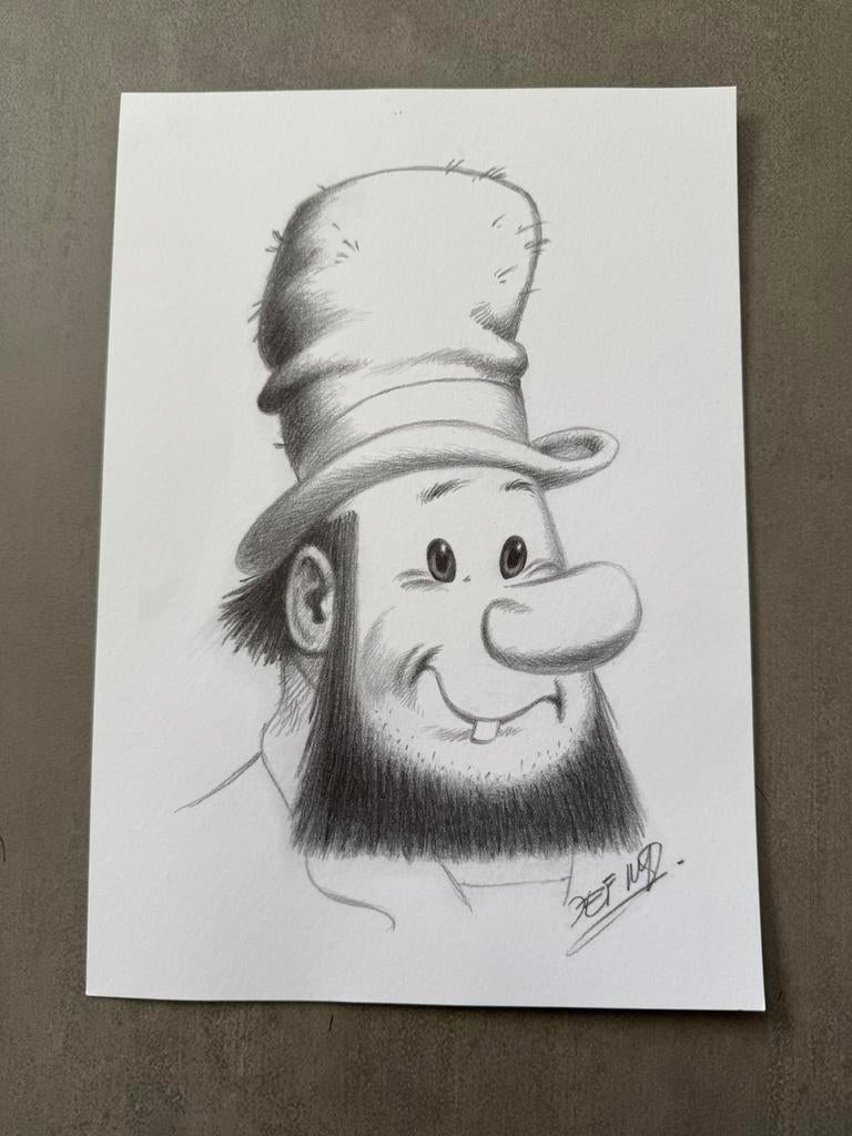 Print Boemel (Kwak en Boemel) uit Jommeke, Ophalen, Overige figuren, Nieuw, Plaatje, Poster of Sticker