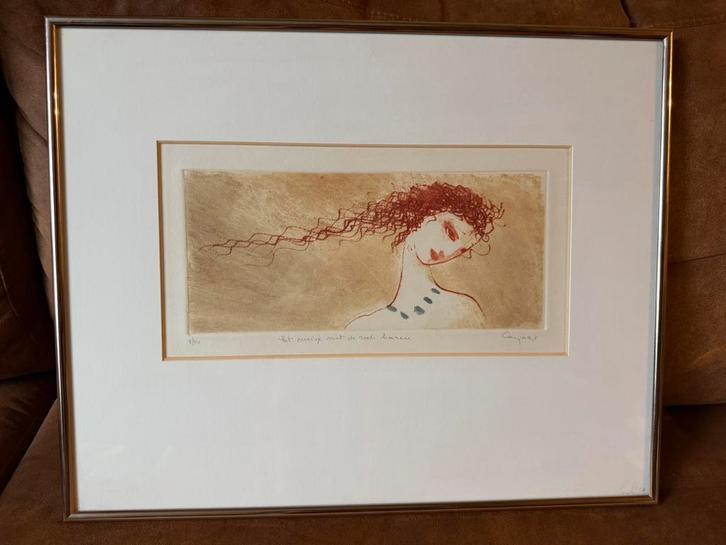 Katrien Caymax - grafiek, Antiek en Kunst, Kunst | Litho's en Zeefdrukken, Ophalen