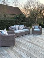 Salon Manu 2x1 siège et 1x 3 places, Jardin & Terrasse, Enlèvement, Utilisé, 5 places, Sets de jardin