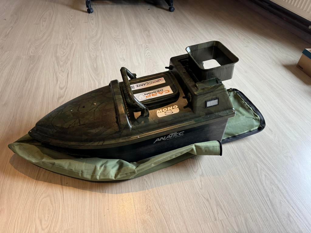 Bateaux amorceur Anatec monocoque s wood, Sports nautiques & Bateaux, Enlèvement, Comme neuf