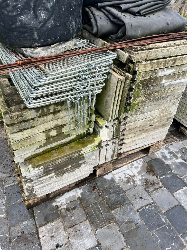 Beton konijnenhokken, Ophalen, 90 cm of meer, Konijn, Hok