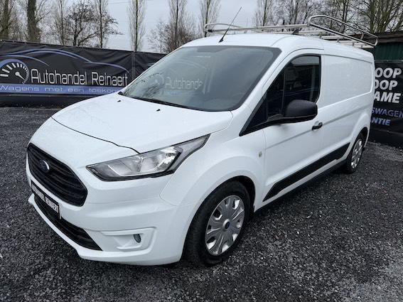 Ford Transit Connect, 2021, 1.5TDCi, 54.000km,AC, 3 Plaatsen, Auto's, Bestelwagens en Lichte vracht, Bedrijf, Airbags, Ford, Diesel