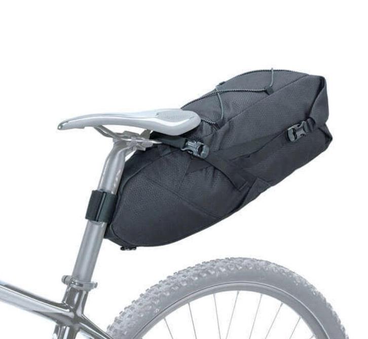 Toppeak backloader 15L zadeltas zwart, Fietsen en Brommers, Fietsaccessoires | Fietstassen, Zo goed als nieuw, Ophalen