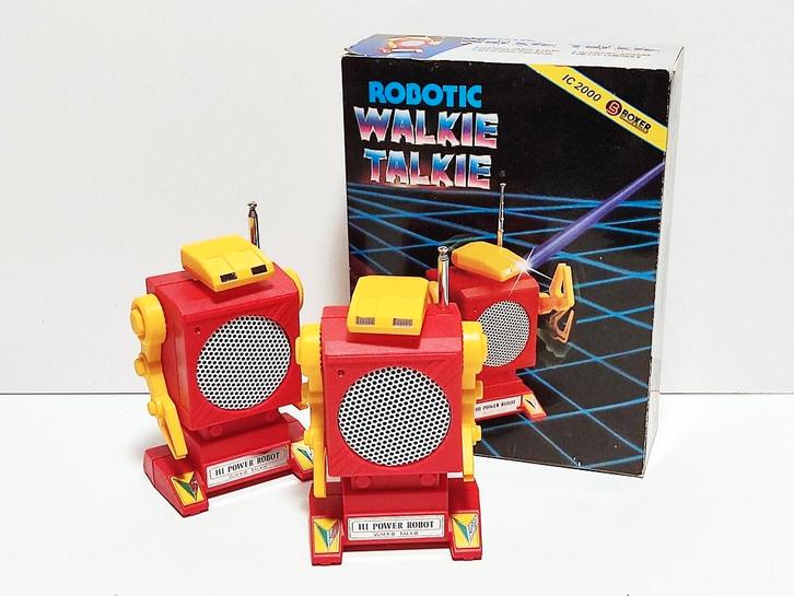 robot Walkie Talkie, Collections, Jouets, Neuf, Enlèvement ou Envoi