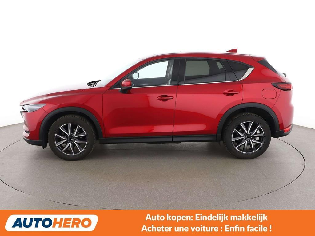 Mazda CX-5 2.2 Turbodiesel Exceed AWD (bj 2018, automaat), Auto's, Automaat, Gebruikt, Zwart, 1535 kg