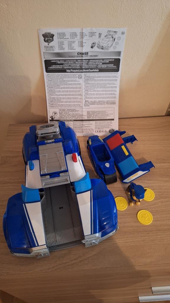 Pat' Patrouille – Voiture de police de Chase, Enfants & Bébés, Enlèvement, Comme neuf