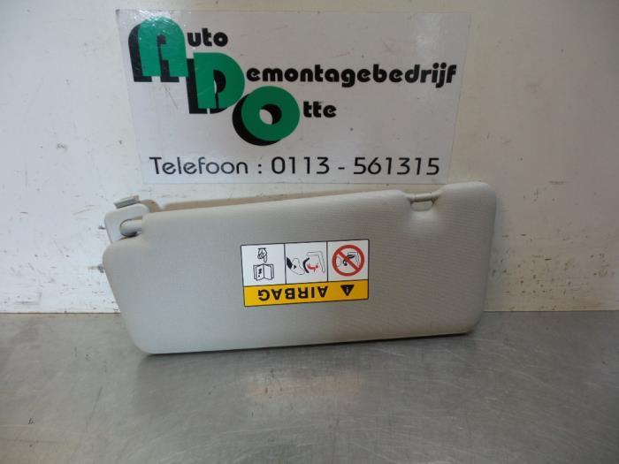 Pare-soleil d'un Renault Clio (Clio 4 12-), Autos : Pièces & Accessoires, Habitacle & Garnissage, Renault, Utilisé, 3 mois de garantie