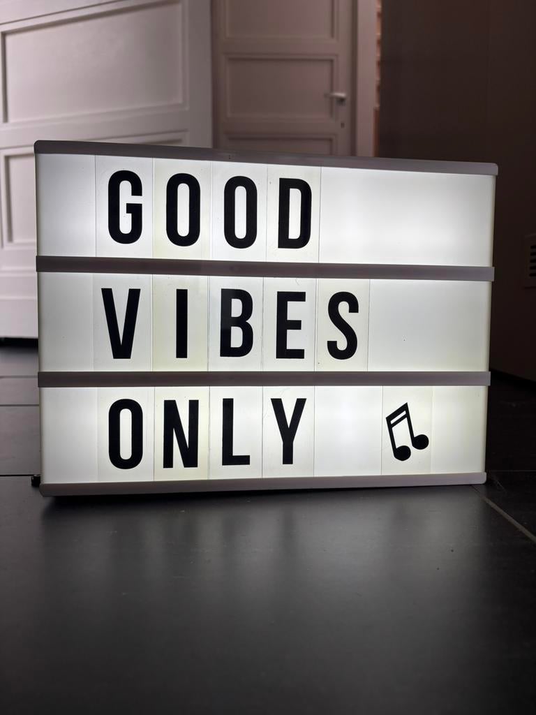 Light box - leuke decoratie, Enlèvement, Utilisé