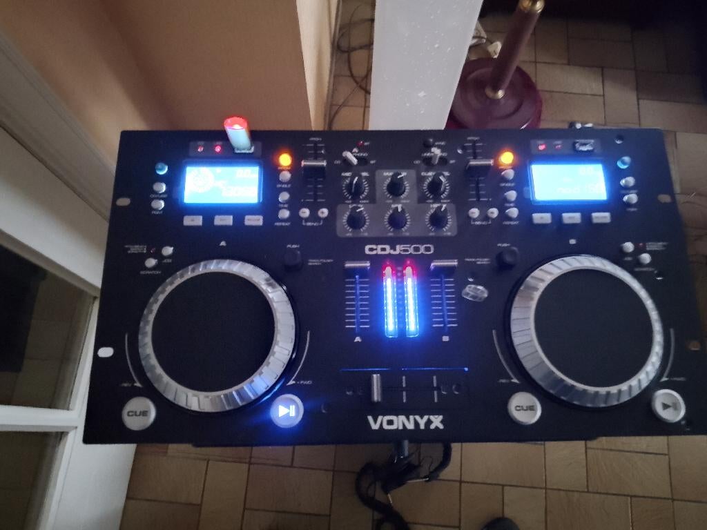 dubbele cd speler met usb en 2z bluthoot, Verzenden, Nieuw