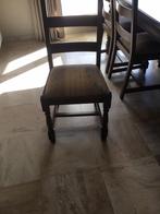 Tafel en stoelen, Huis en Inrichting, Ophalen, Eikenhout, Klassiek