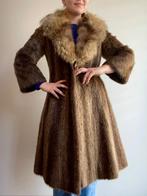 Lange bontjas nerts, Kleding | Dames, Ophalen, Bruin, Zo goed als nieuw, Maat 36 (S)