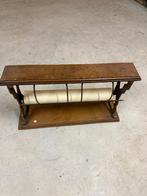 Antieke papierrolhouder, Ophalen