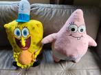 Lot 2 grandes peluches Bob l'éponge et Patrick 65cm et 50cm, Enlèvement ou Envoi