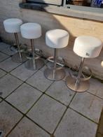 4 tabourets de bar en cuir, Enlèvement
