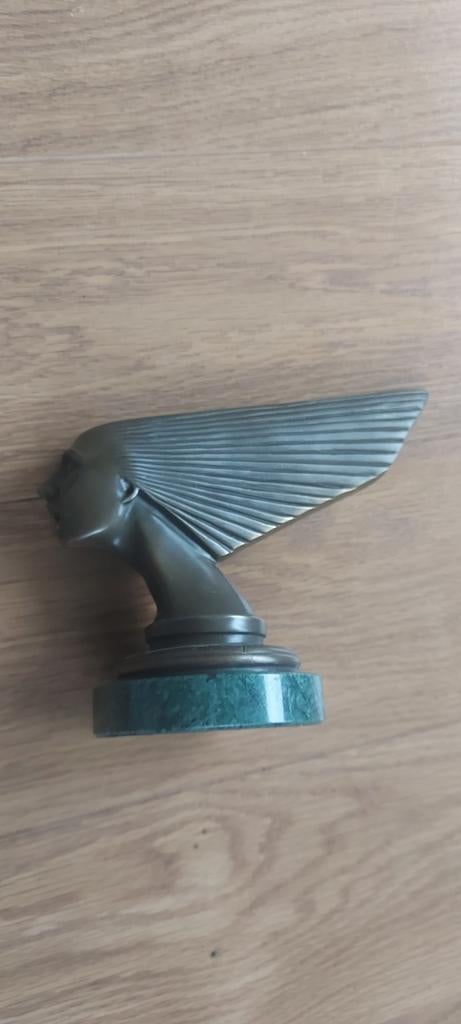 "Spirit of the wind" Art Deco 1920, Antiquités & Art, Antiquités | Bronze & Cuivre, Enlèvement ou Envoi