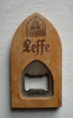 LEFFE  Décapsuleur en bois, Collections, Marques de bière, Enlèvement ou Envoi, Utilisé, Ouvre-bouteille, Leffe