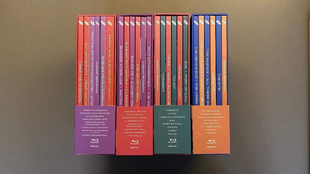 INGMAR BERGMAN - VOLUME 1 TO 4 - BLURAY - NEW - 100% OK, Ophalen of Verzenden, Nieuw in verpakking, Filmhuis, Boxset