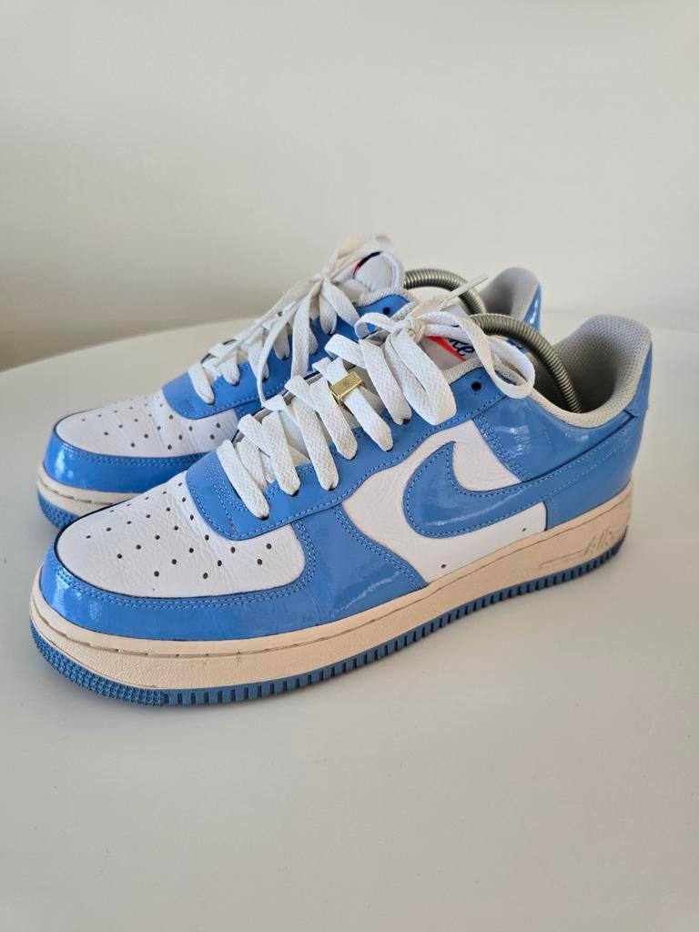 Nike air Force one By You 44, Envoi, Bleu