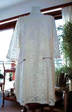 fantastisch wit creatief gedetailleerde jurk, Taille 42/44 (L), Enlèvement ou Envoi, Yessica, Porté