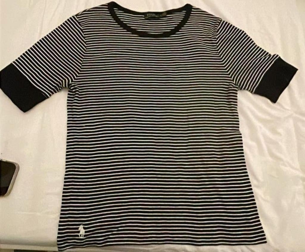 Polo T-shirt, Kleding | Heren, T-shirts, Ophalen, Zwart, Ralph Lauren, Overige maten
