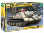 ZVEZDA 3691 SOVIET SELF-PROPELLED GUN SU-122 échelle 1/35, Overige merken, Tank, 1:32 tot 1:50, Nieuw