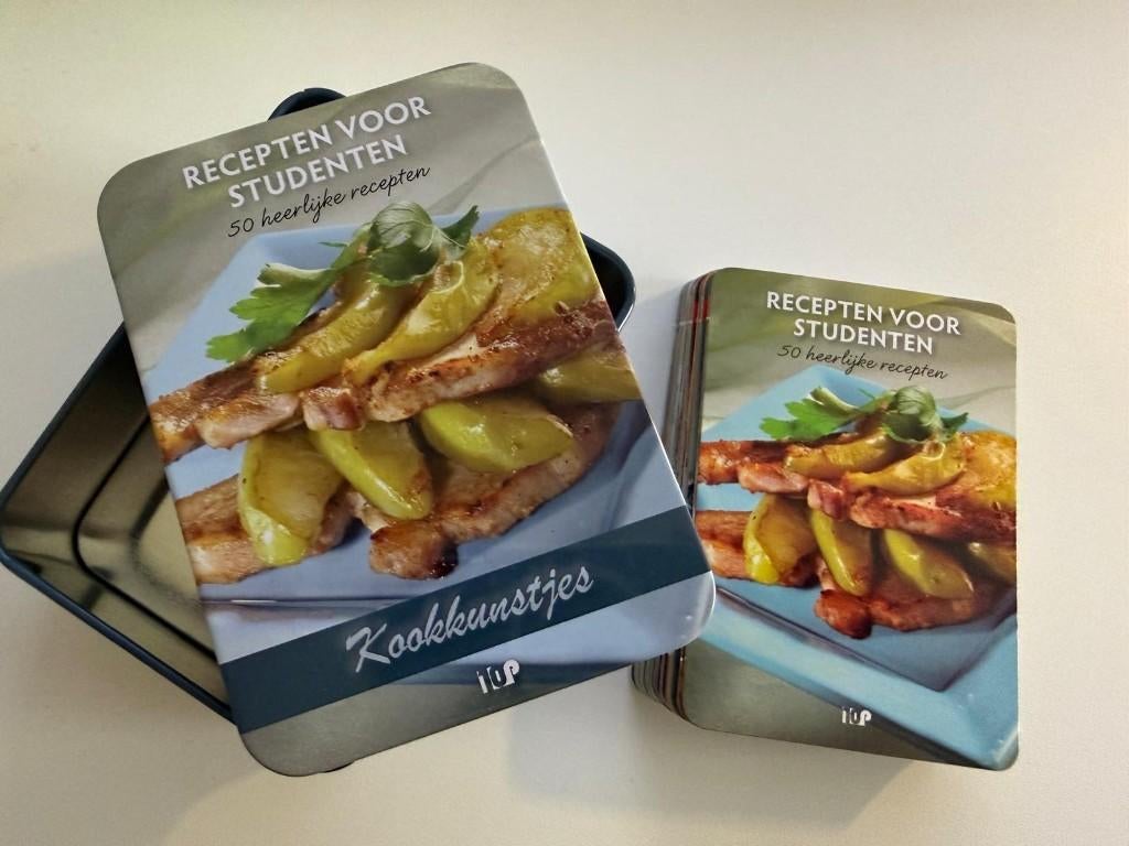 Kookkunstjes Recepten voor studenten, Livres, Livres de cuisine, Enlèvement ou Envoi, Neuf, Europe