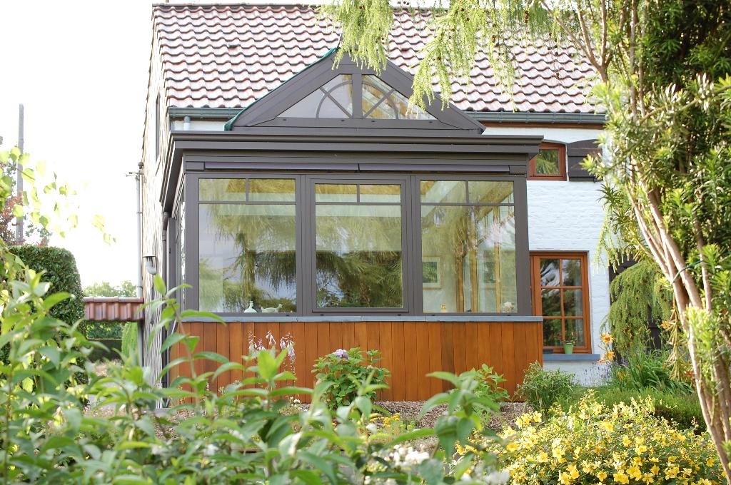 Veranda, Jardin & Terrasse, Verrières, Enlèvement, Utilisé, Véranda